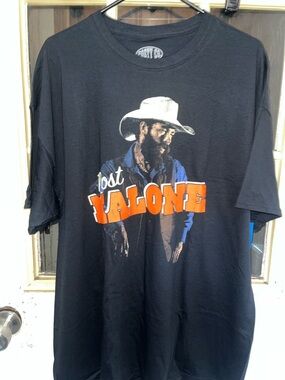Black post Malone Graphic Short-Sleeve Tee